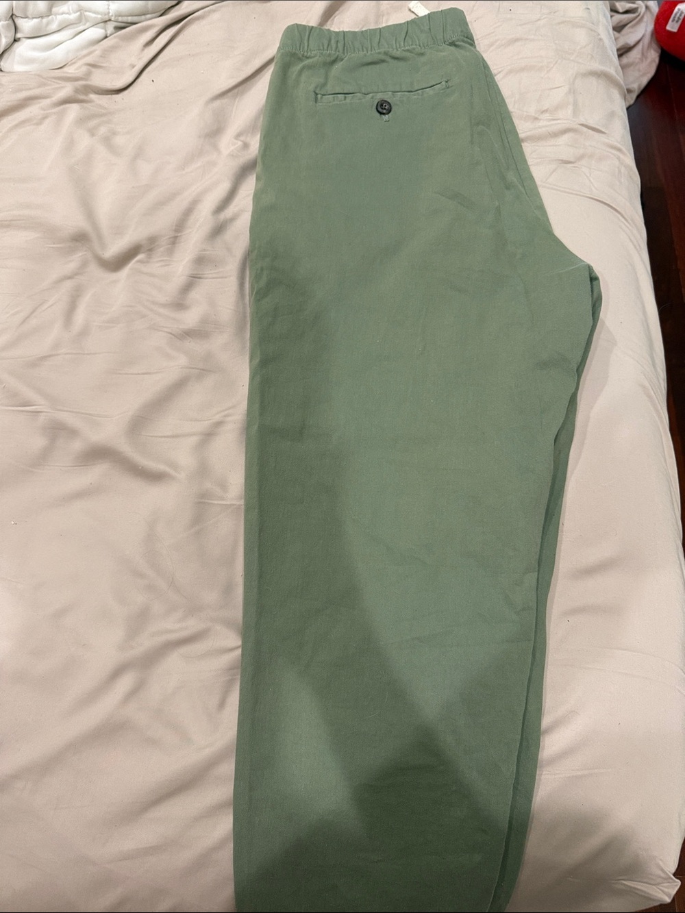 Bonobos Olive Green Drawstring Chinos